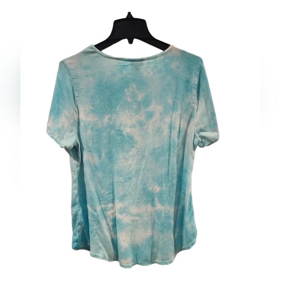 Torrid short sleeve tee | blue tie dye | Woman's XL | Torrid 1 | - Picture 5 of 7
